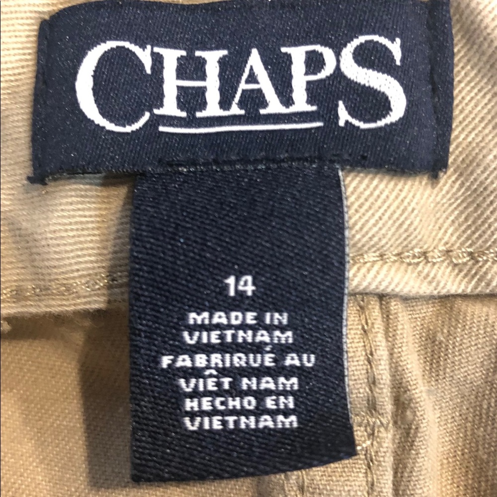 Size 14, khaki denim skinny pants